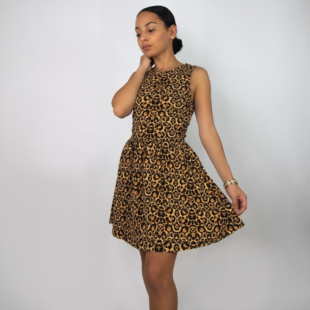 Leopard Print Dress